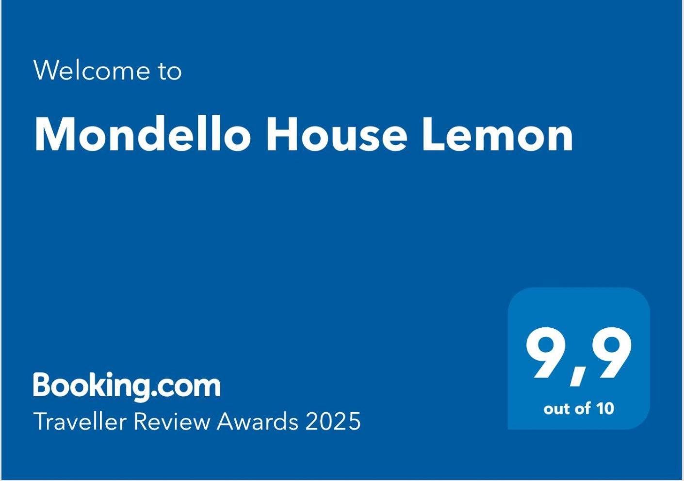 شقة Mondello House Lemon باليرمو المظهر الخارجي الصورة